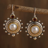 Pendientes Sol y Perla