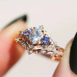 Vintage Anillo Shiny Dorado