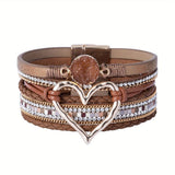 Bohemio Multi-Layer Leather Pulsera