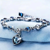 Ocean Corazón Glow Pulsera