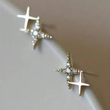 Brillante Estrella Pendientes