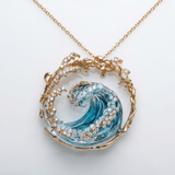 Azure Wave Collar