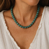 Trendy Pumpkin Beads Collar