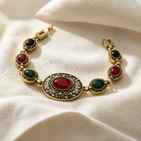 Elysian Piedras de Color Charm Pulsera