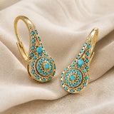 Pendientes Mosaico Turquesa