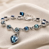 Chéri Zafiro Corazón Pulsera