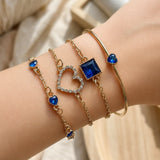 Zafiro Golden Hearts Set de Pulseras