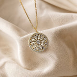 Lavish Sunflower Circonitas Collar