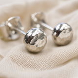 Vintage Boho Hammered Pendientes
