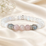 Moonlight Rose Jade Pulsera