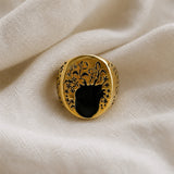 Zafiro Blossom Grace Anillo