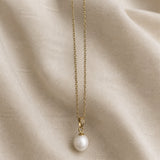 Ria Perla Collar con Thin Cadena