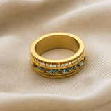 Clásico Infinito Statement Anillo