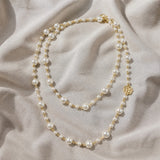 Majestic White Perla Collar
