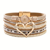 Bohemio Multi-Layer Leather Pulsera