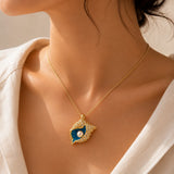 Perla Dorado Shell Collar