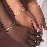 Luminoso Vida Herringbone Pulsera
