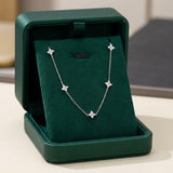 Gorgeous Flor Inlaid Circonitas Collar