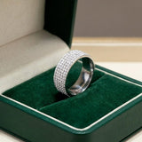 Pavelli Cristal Band Anillo