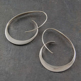 Abierto Spiral Drop Pendientes