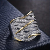 Cristales Wave Brazalete Statement Pulsera