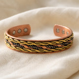 Infinito Weave Copper Pulsera