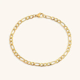 Vintage Dorado Cadena Pulsera