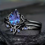 Midnight Tranquility Heirloom Anillo