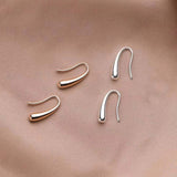 Vintage Dorado y Plateado Drop Pendientes