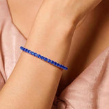 Zafiro Tennis Pulsera