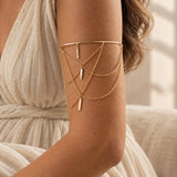 Delicado Tassel Pulsera de Brazo