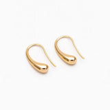 Vintage Dorado y Plateado Drop Pendientes