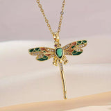 Esmeralda Dragonfly Elegance Collar
