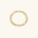 Vintage Dorado Cadena Pulsera