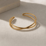 Polished Brazalete Abierto Brazalete