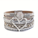 Bohemio Multi-Layer Leather Pulsera