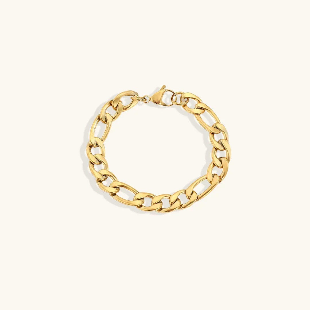 Vintage Dorado Cadena Pulsera
