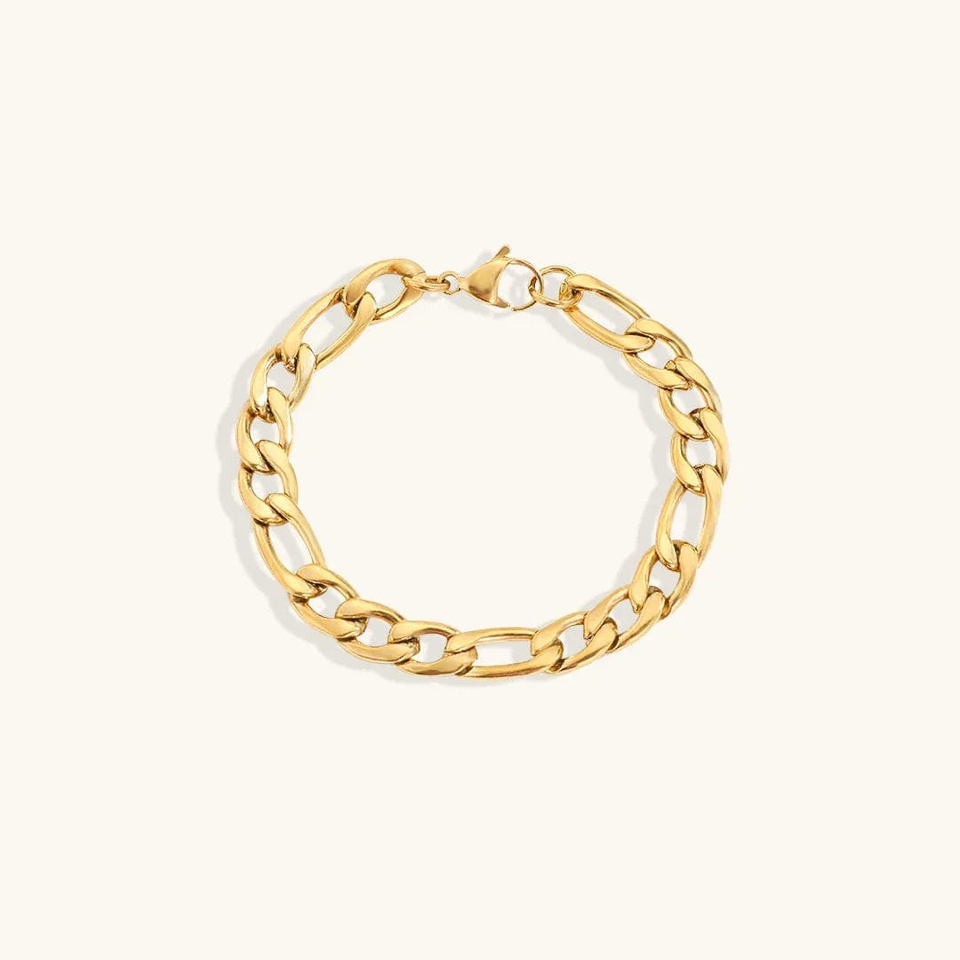 Vintage Dorado Cadena Pulsera
