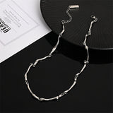 Dorado Blanco Wave Twist Collar