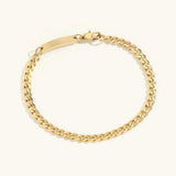 Aurielle Radiante Dorado Cadena Pulsera