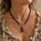 de Cuentas Geometric Colgante Collar