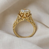 Elegante Exotic Circonitas Anillo