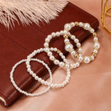 Amor y Perla Set de Pulseras