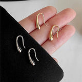 Pendientes Gota Pulida