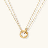 Dazzling Collar con Anillo Accent