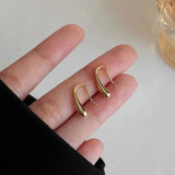 Pendientes Gota Pulida