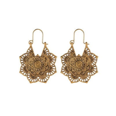 Pendientes Lotus Mandala