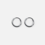 Everyday Plateado Hoops