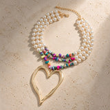 Iconic Corazón Colgante Collar