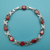 Alendra Flameaux Dorado Blanco Pulsera